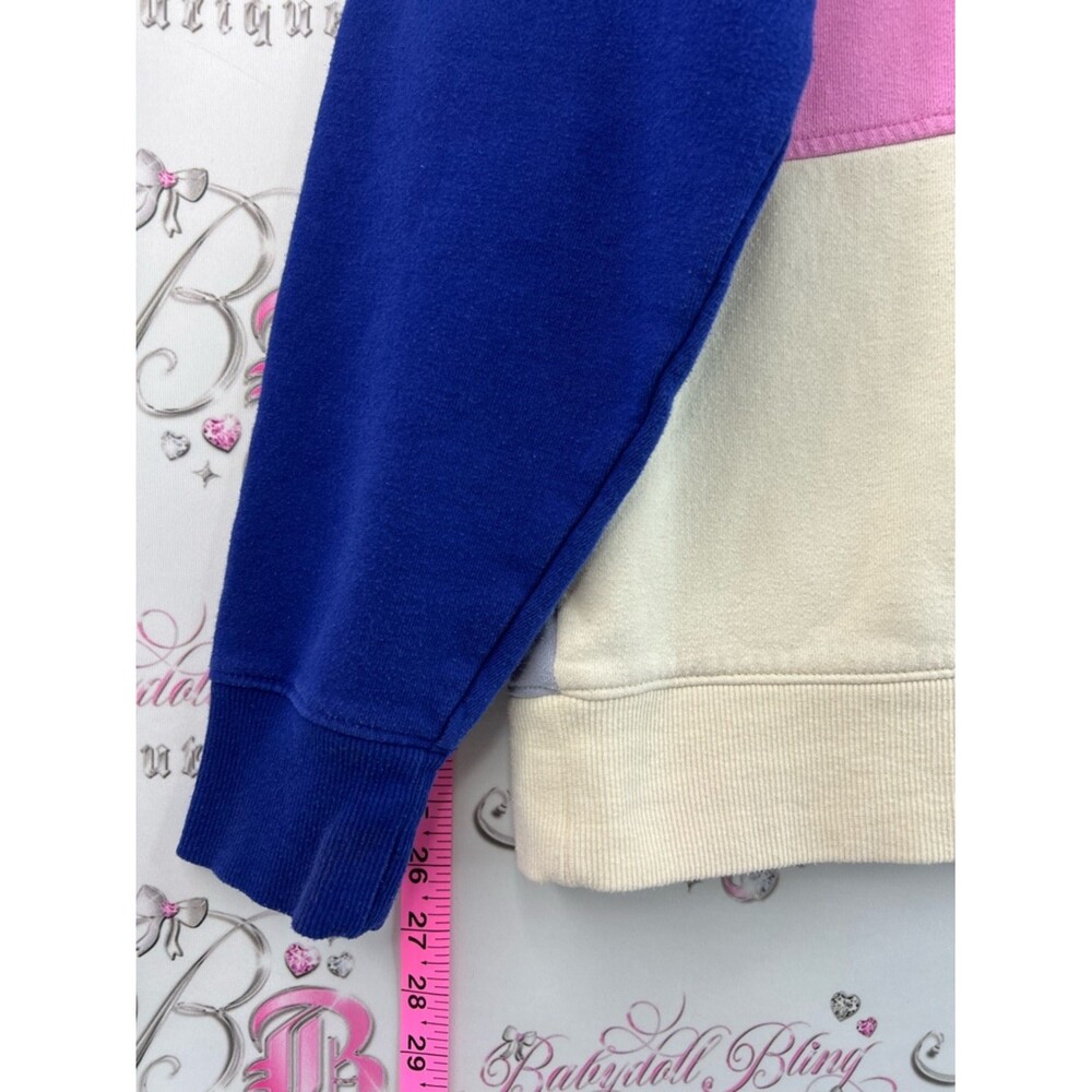 Vans Colorblock Pastel Crewneck Sweatshirt - Pink, Yellow, Blue, Cream, Green - Picture 5 of 10